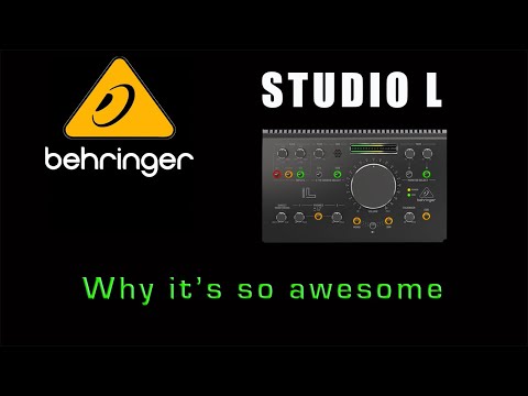 Behringer Studio L USB Audio Interface 2022 - Present - Black image 5