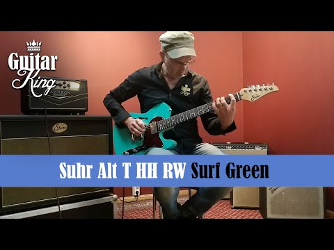 Suhr Alt T HH Seafoam Green 5 Pickup Selector Sounds Clean/Edge | GUITARKING