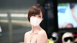 4k 가로직캠 2022 2021 오토살롱위크 레이싱모뎰 한혜은 Han hyueun  직캠  2022오살도 까즈아!