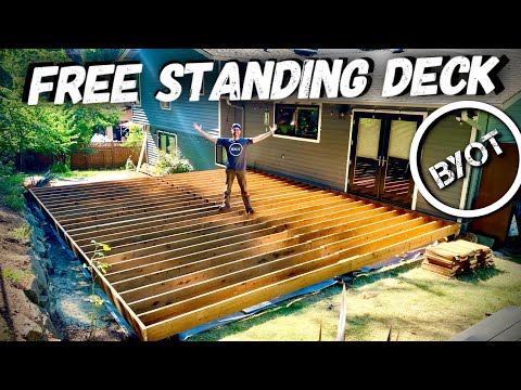 HOW TO BUILD A DECK // START TO FINISH (Part 1 of 2)