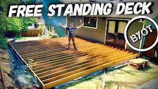 HOW TO BUILD A DECK // START TO FINISH (Part 1 of 2)