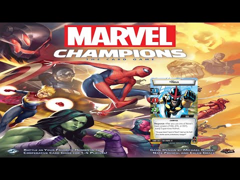 No Runthrough Review: Marvel Champions - Nova