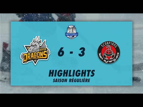 Dragons de Rouen 6-3 Scorpions de Mulhouse - Highlights - Synerglace Ligue Magnus 2022/23