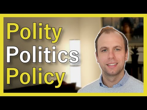 Polity, Politics und Policy einfach erklärt!