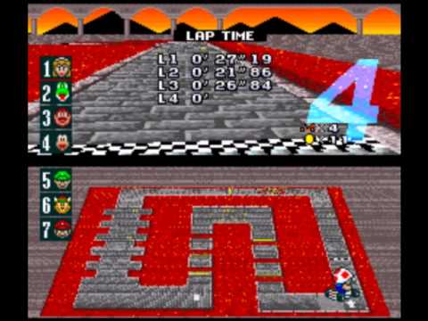 Super Mario Kart - 8th Place Run