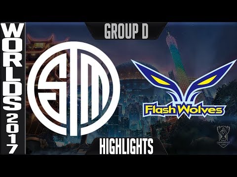 TSM vs Flash Wolves Highlights | 2017 World Championship Week 2 Group D Worlds 2017 TSM vs FW