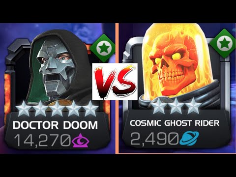 5 ⭐ Doom vs 3 ⭐ CGR - Damage Comparison