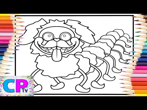 PJ Pug-a-Pillar Coloring Pages/Poppy Playtime/Cartoon - On & On (feat. Daniel Levi) [NCS Release]