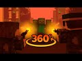 ZOMBIE APOCALYPSE 360° - Minecraft VR Video