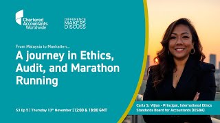 Difference Makers Discuss: Carla S. Vijian - A Journey in Ethics, Audit, and Marathon Running
