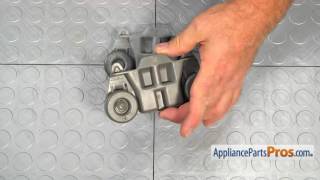 How To: Whirlpool, KitchenAid, Maytag Lower Dishrack Wheel Assembly W10195416V