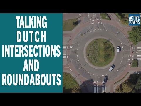 DUTCH ROUNDABOUTS: Lennart Nout and I discuss how to prioritize people in the intersection