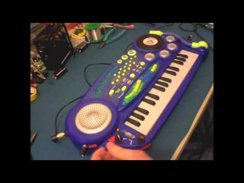 Circuit Bent ELC DJ Keyboard by freeform delusion
