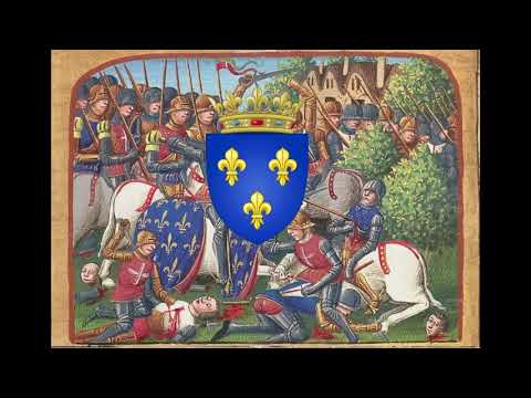 Kingdom of France (843-1792) Hundred Years War Song "Le Roy Englois"