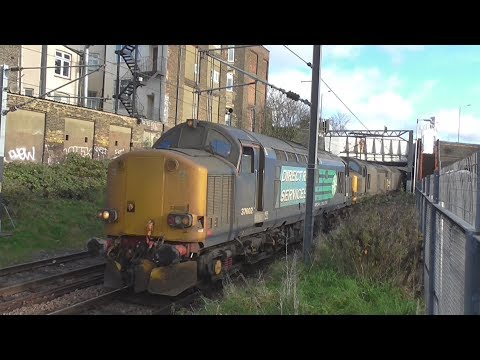*RARE* 5 Loco DRS Convoy (0Z65) @ Willesden Junction - 19/12/18