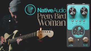 Video thumbnail for Demos in the Dark // Native Audio Pretty Bird Woman // Guitar Pedal Demo by Demos In The Dark