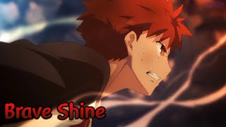 『Lyrics AMV』 Fate/stay night: Unlimited Blade Works OP 2 Full 【 Brave Shine - Aimer 】ft. @Goodlight1