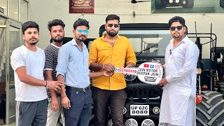Black Monster Jeep | Delivery In UP ✅ | Contact 8221888008 | Jain Motors Deepak Jain