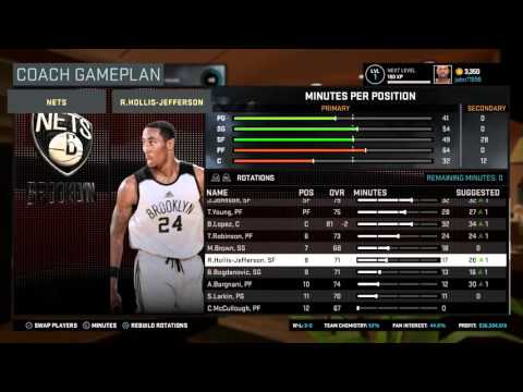 NBA 2K16 Nets MyGM Ep. 2 - First Rebuilding Steps!