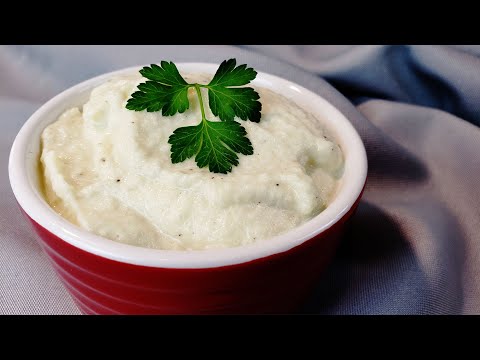 The Best Keto Mashed Potato Recipe | Not Cauliflower | Not Radish | Mashed Kohlrabi Recipe