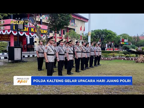 POLDA KALTENG GELAR UPACARA HARI JUANG POLRI