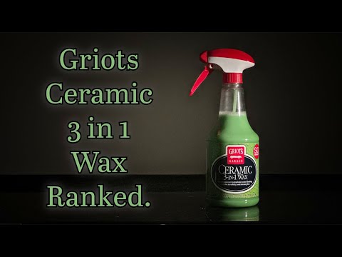 Ranked: Griots Garage Ceramic 3 in 1 Wax.