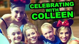 Celebrating w/ Colleen in Disneyland