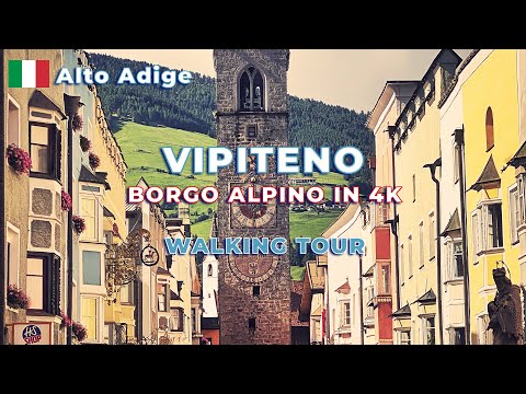 VIPITENO (Sterzing) 🇮🇹: Spaziergang im Alpendorf | 4K-Wandertour | Alto Adige/Südtirol