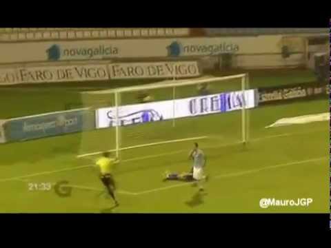Gol de Fabián Orellana - Celta de Vigo 2-0 Guadalajara