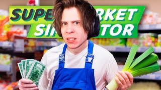 Streamer Trabaja Por Primera Vez | Supermarket Simulator