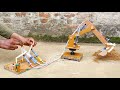 How To Make Hydraulic JCB From Cardboard