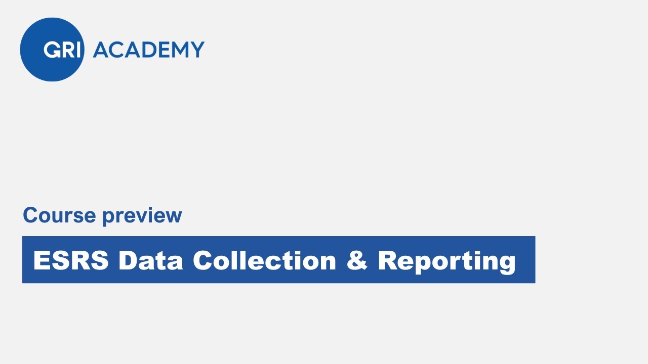 ESRS Data Collection & Reporting