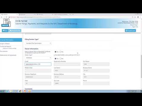 DOB NOW: Build - PA: Submit a Place of Assembly Job Filing