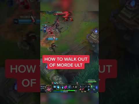TUTORIAL ON HOW TO WALK OUT OF MORDE ULT!!