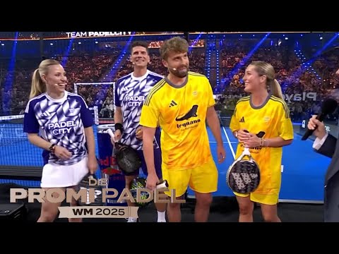 Mario Gomez & Angelique Kerber vs. Karo Kauer & Dominik Stuckmann | The Celebrity Padel World Cha...