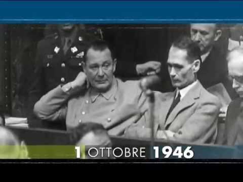 01 10 1946, sentenza al processo di Norimberga