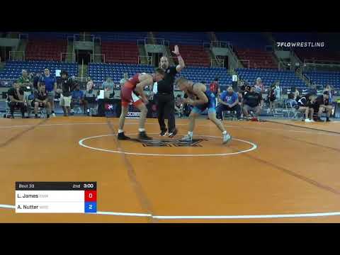 63 Kg Rr Rnd 2 - Logan James, Iowa Vs Aidan Nutter, Wisconsin 084a