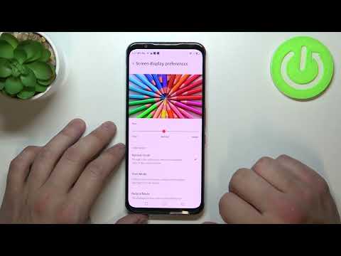 How to find display settings on Nubia RedMagic 5S / Manage display settings on Nubia Red Magic 5S