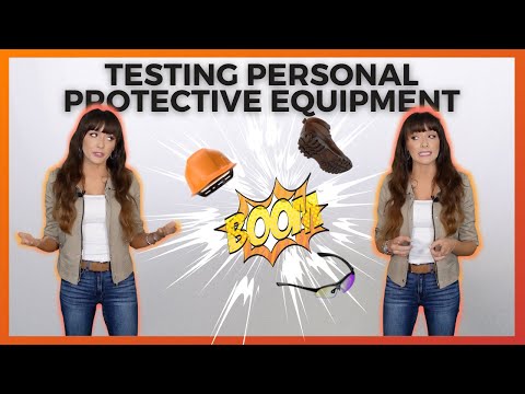PPE SAFETY VIDEO | Testing common types of PPE