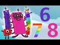 Numberblocks - 6, 7, 8 | Learn to Count | Learning Blocks