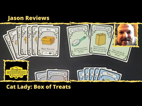 Jason’s Board Game Diagnostics of Cat Lady: Box of Treats