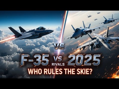 F-35 vs Rivals 2025 The Ultimate Fighter Jet Showdown!
