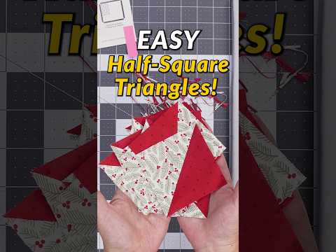 Make Half Square Triangles EASY!