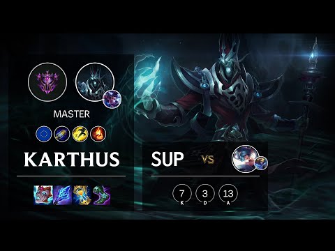 Karthus Support vs Sona - EUW Master Patch 11.24b