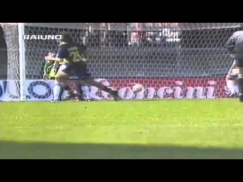 Serie A 1996-1997, day 29 Verona - Napoli 2-0 (Maniero, De Vitis)