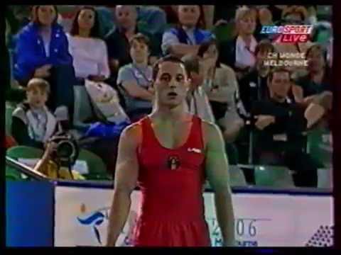 Razvan SELARIU (ROU) floor - 2005 Melbourne worlds AA