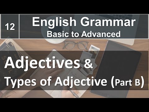 Adjective | Types of Adjective | Demonstrative Adjective Adjective of Comparison with examples 12