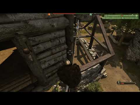 Oh no invaders coming up the ladder! I'll grab the anti-ladder fork!