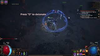 Path Of Exile│ How to DETONATE Mine Spells - Stormblast Mine -Beginner's Guide 2024