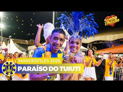 Paraíso do Tuiuti Minidesfile 2026 | Dia Nacional do Samba (4K)